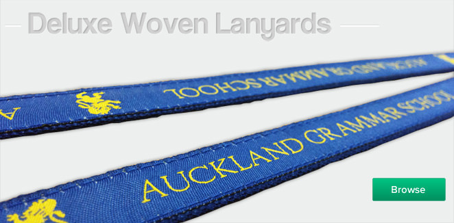 Deluxe Woven Lanyards